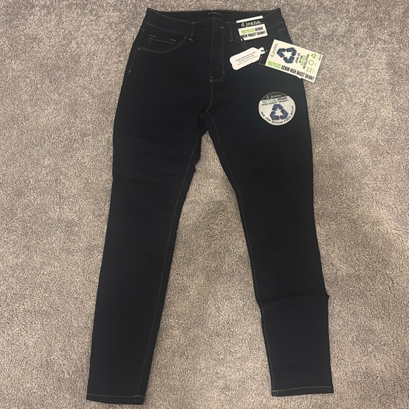 D. Jeans Women's High Waist Skinny denim Jeans NWT - Picture 3 of 8